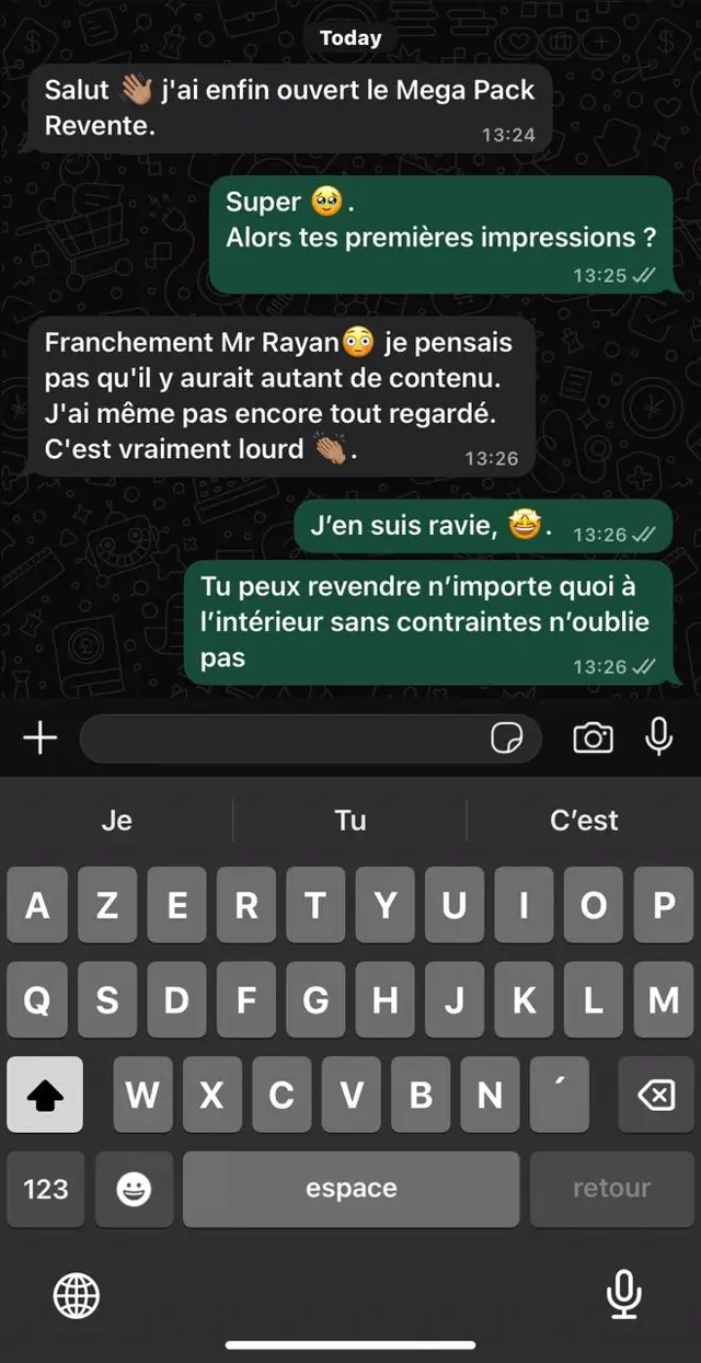 Témoignage client