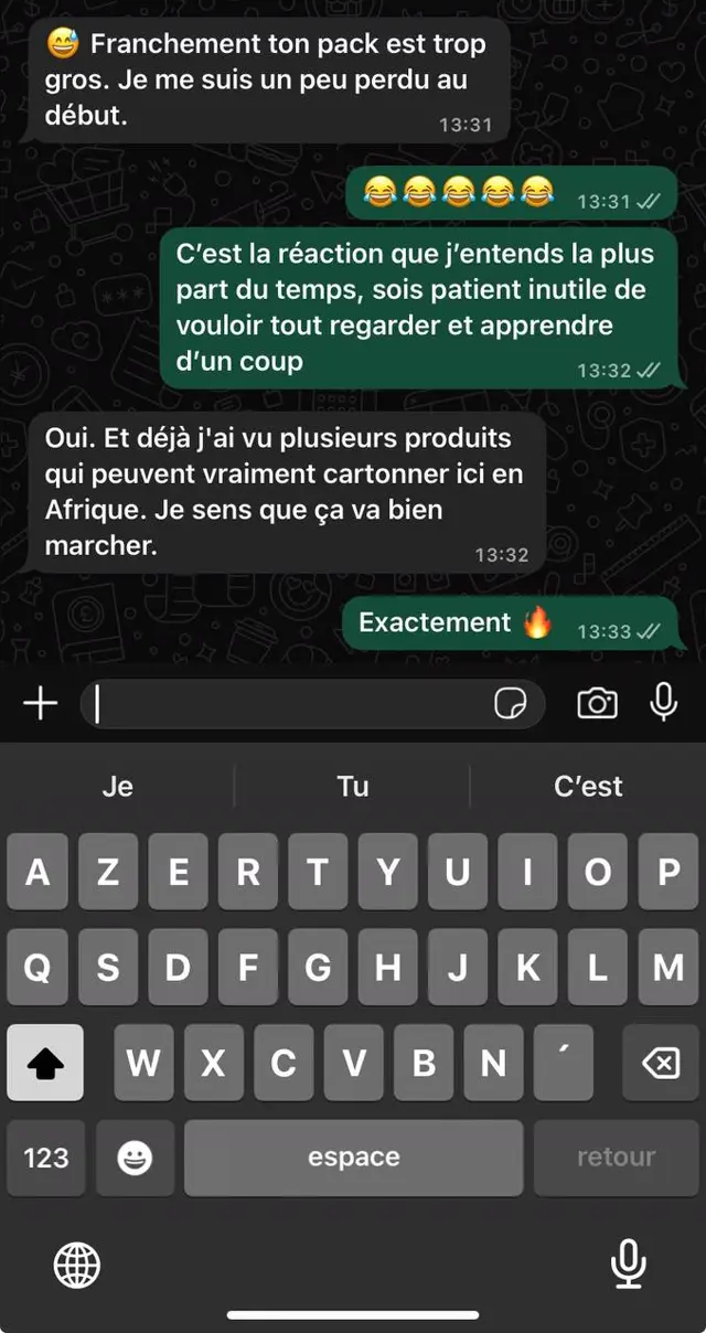 Témoignage client