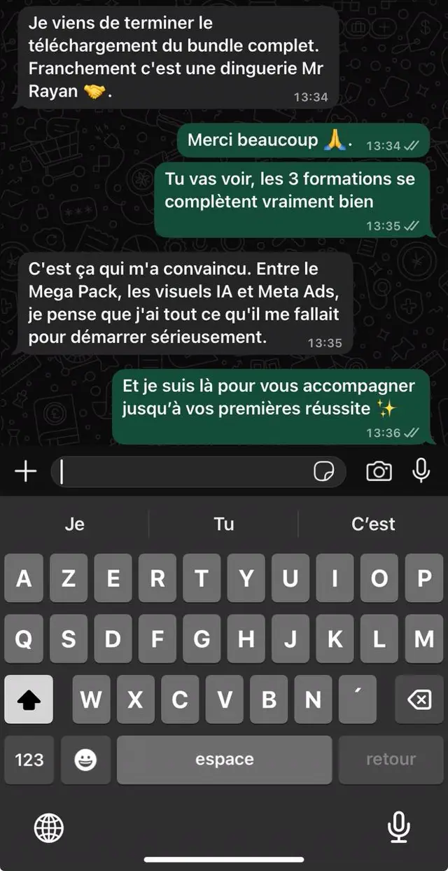 Témoignage client